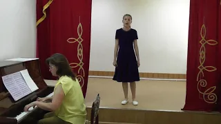 Исп. Новикова Мария - "Дельфины" Сл. С. Козлов, музыка М. Минков