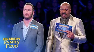 "mixed-ish" wins Fast Money on the final answer! | Celebrity Family Feud