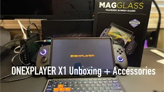 ONEXPLAYER X1 Unboxing with Accessories!!!