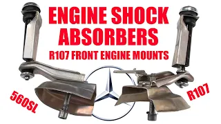 560SL - Install Engine Shock Absorbers and Front Engine Mounts