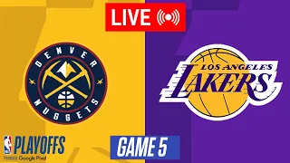 NBA LIVE! Los Angeles Lakers vs Denver Nuggets GAME 5 LIVE | April 30, 2024 | NBA Playoffs 2K24