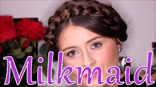 Milkmaid Braid Tutorial (for super-long hair)