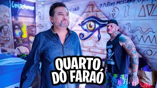 GERALDO LUIS SE IMPRESSIONA COM O QUARTO DO TOGURO