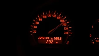 BMW X3 2.0d E83 0-190 km/h