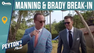 Peyton and Tom Brady Sneak On to Jim Nantz's Golf Course | Peyton's Places