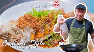 CRISPY CANTONESE - STYLE FRIED FISH WITH GINGER AND SOY | SHERSON LIAN