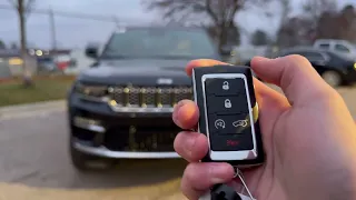 2024 Jeep Grand Cherokee Summit Reserve: Smart Entry and Key Fob | Car Conversations