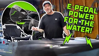 Major Upgrade For Fishing Kayaks: E-Bike Power and Range: OldTown Big Water ePDL+: Introduction