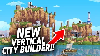 NEW City Builder!! - Vertical Kingdom - Management Base Builder