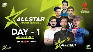 All Star Pubg Mobile League | Season 2 | Day 1