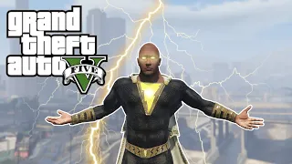 GTA 5 - BLACK ADAM GAMEPLAY! (GTA 5 Mods)