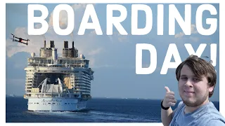 Boarding Day on Allure of the Seas! (Allure of the Seas Ep. 1)