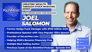 Learn to Become an Expert Stock Investor with Former Hedge Fund Manager Joel Salomon