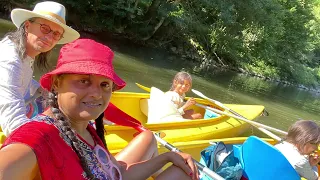 💕 Kayaking in Dinant with kids - Belgium 09.23