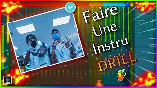 [TUTO] COMMENT FAIRE UNE INSTRU DRILL ! (Freeze Corleone, Gazo...) | DRILL FL STUDIO 20