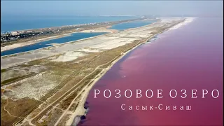 Розовое озеро САСЫК-СИВАШ в Крыму