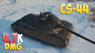 CS-44 - 3 Kills 4.7K DMG - Training! - World Of Tanks