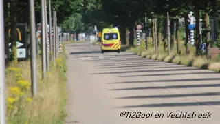 (#1527) A1 ambulance 05 112 naar MST enschede