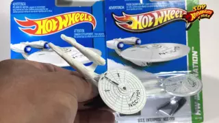 Unboxing de un Hot Wheels USS Enterprise de Star Trek en Soy HotWheelero y Mas