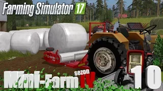 Farming Simulator 17 Mini-Farm #10 - "Sianokiszonka z sąsiadem"