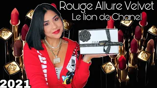 #CHANEL | LE LION DE CHANEL ROUGE ALLURE VELVET LIPSTICKS | SPRING COLLECTION 2021!!