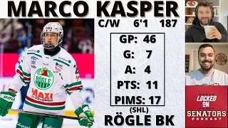 2022 NHL Draft Profile: Marco Kasper