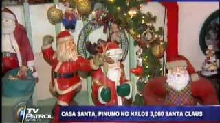 Antipolo home houses 3,000 Santa Clauses