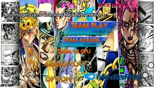 Jojo mugen game Android apk