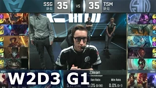 TSM vs SSG - Worlds 2016 W2D3 Group D | LoL S6 World Championship Week 2 Day 3 TSM vs Samsung G2