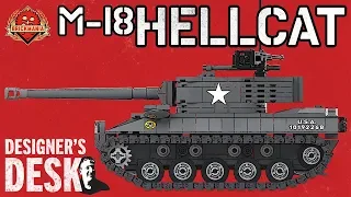 M18 Hellcat - Tank Destroyer - Custom Military Lego - At The Designer’s Desk