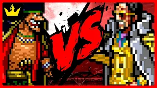 BLACKBEARD VS KIZARU - EPIC MUGEN TOURNAMENT