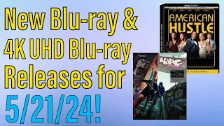 New Blu-ray & 4K UHD Blu-ray Releases for May 21st, 2024!