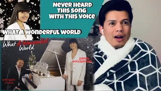 First time I heard this song like this 😱 | WHAT A WONDERFUL WORLD ~ Diana Ankudinova | MB Reacts