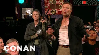 "The Walking Dead" Invades CONAN Atlanta | CONAN on TBS