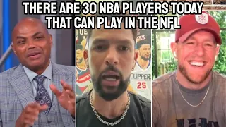 Charles Barkley JJ Watt & James Jones Call Out Austin Rivers For His NFL Take On Pat McAfee Show