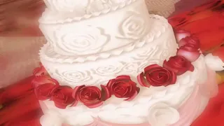 HD Animated Wedding Cake Video background