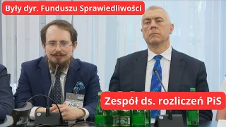 Szokujące zeznania b. dyr. Funduszu Sprawiedliwości | Funkcjonowanie Fundacji Ex Bono