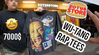 Wu-Tang TUPAC BIGGIE! DIe besten RAP Tees im Vintage Store Bangkok,Thailand 🇹🇭 Srinagarindra Market