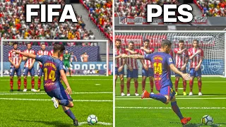 PHILIPPE COUTINHO Free Kicks | FIFA vs PES (2011-2022)