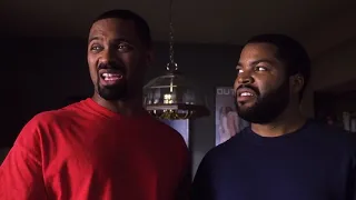 Friday after next  rent money scene Mrs:pearly and Damon scene