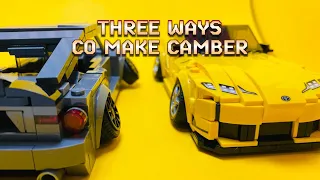 Three Ways To Make Camber For Your Lego Cars!