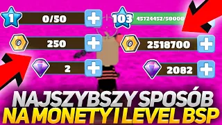 NAJSZYBSZY SPOSÓB NA WBICIE MONET I LEVELA na BLOCKSTARPLANET 🤑 | KAMLOX