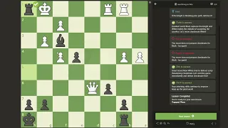 Chess Lesson #10 | Winning with tactics