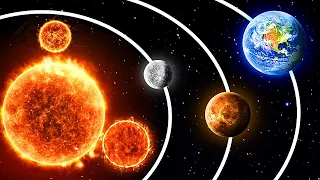 Solar system with three suns