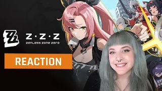 My reaction to the Zenless Zone Zero Official Pre Registration Trailer | GAMEDAME REACTS