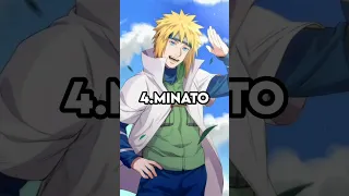 Top 5 Strongest Hokage In Naruto #anime #naruto #narutoshippuden #otaku #shorts #youtubeshorts