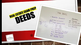 Deeds, Conveyance of Title  | Real Estate Exam Prep Videos