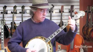 1928 Gibson TB-6 Tenor Banjo demonstrated by Andy Goessling (Railroad Earth)