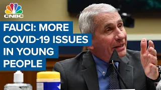 Dr. Anthony Fauci warns of 'more and more' complications with Covid-19 in young people