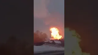 An explosion of gas pipeline in Chuvashia